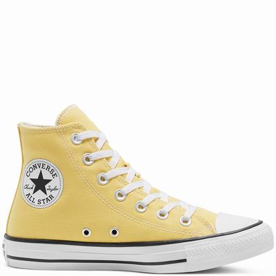Converse haute jaune online
